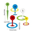 thumbnail image 3 of Plastic Nautical Rings Toss Game - Beach Quoits Set for Outdoor Lawn, Portable Carnival Activity with Carry Bag, Family Backyard Party Game, JKODE, 3 of 6
