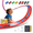 Blue&Red, variant on Flexible Race Track for Kids, 16 Ft Flex Race Car Ramp Track with Racing Cars Track Toys Compatible with Diecast 1/64th Hot Wheel Car Ramp Toys for Boys and Girls Ages 3+ - Gray