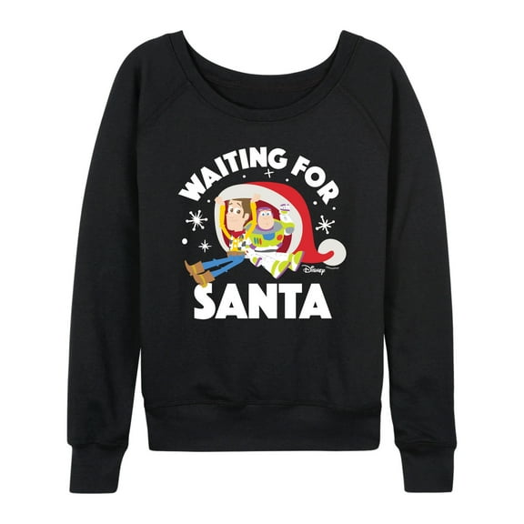 Toy Story - Waiting For Santa - Women's Lightweight French Terry Long Sleeve Shirt