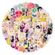 thumbnail image 1 of Pegatinas Sailors Moons Anime, 100 unidades, PVC, impermeables, 5-7 cm, 1 of 2