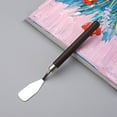 thumbnail image 2 of 7Pcs Painting Spatula Kit with Wooden Handle Stainless Oil Painting Art Palette Scraper Painting Accessories, 2 of 8