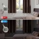 thumbnail image 5 of Blackout Blackout Cortinas, Juego de Cortinas de 2 Piezas para Recámara y Sala de Estar 42x63 Pulgadas, Cortinas Térmicas Aislantes Que Oscurecen la Habitación con Ojales, Reducción de Ruido y Bloque, 5 of 7