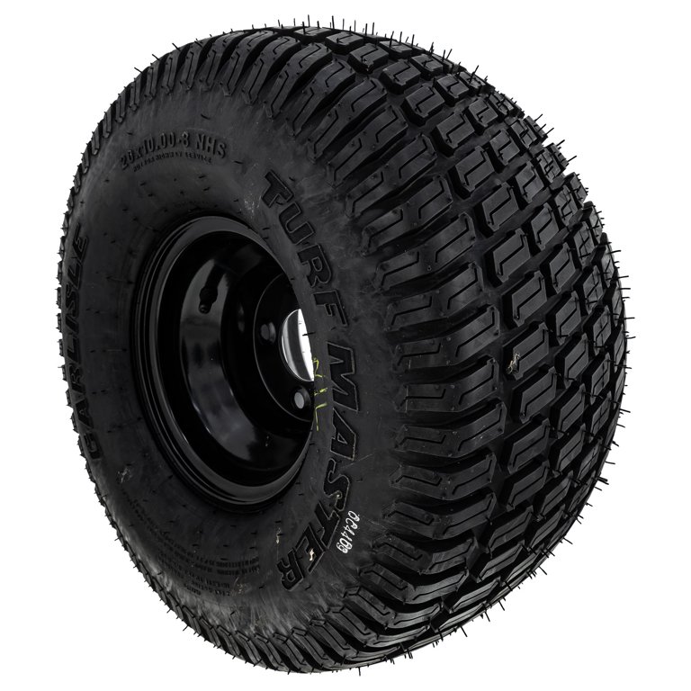 CUB CADET 634Z07244-0637 Powder Black Wheel 20x10-8 Turf