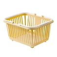thumbnail image 2 of Cajas de Almacenamiento, Mini Cesta de Almacenamiento, Cestas de PlásTiCo Con ASA para Organizar la Cesta de Almacenamiento con Asa para Decoración del Dormitorio del Hogar, 2 of 7
