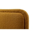 thumbnail image 6 of Omax Decor Upholstered Platform King Bed in Mustard Boucle Fabric, 6 of 8