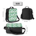 thumbnail image 2 of Vsdgher Cactus Plants Pattern Reusable Lunch Box, Insulated Lunch Bag Thickened Thermal Leakproof Lunch Tote Bag for Adult Office & Travel Picnic, 2 of 7