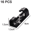 thumbnail image 2 of Clip de cable autoadhesivo - Soportes para cable piezas,Organizador de clips para cables Soporte para cables de bajada Gestión de cables Organizador de cables autoadhesivo Fokelyi CPB-DE-WX437-3, 2 of 6