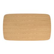 iNSPIRE Q Arne Mid-Century Modern 63 Dining Table, Nature