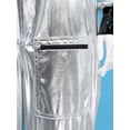 thumbnail image 6 of Haitryli Men Astronaut Costume Adult Space Suit Jumpsuit Dress Up Costume for Cosplay Halloween Silver 3XL, 6 of 7