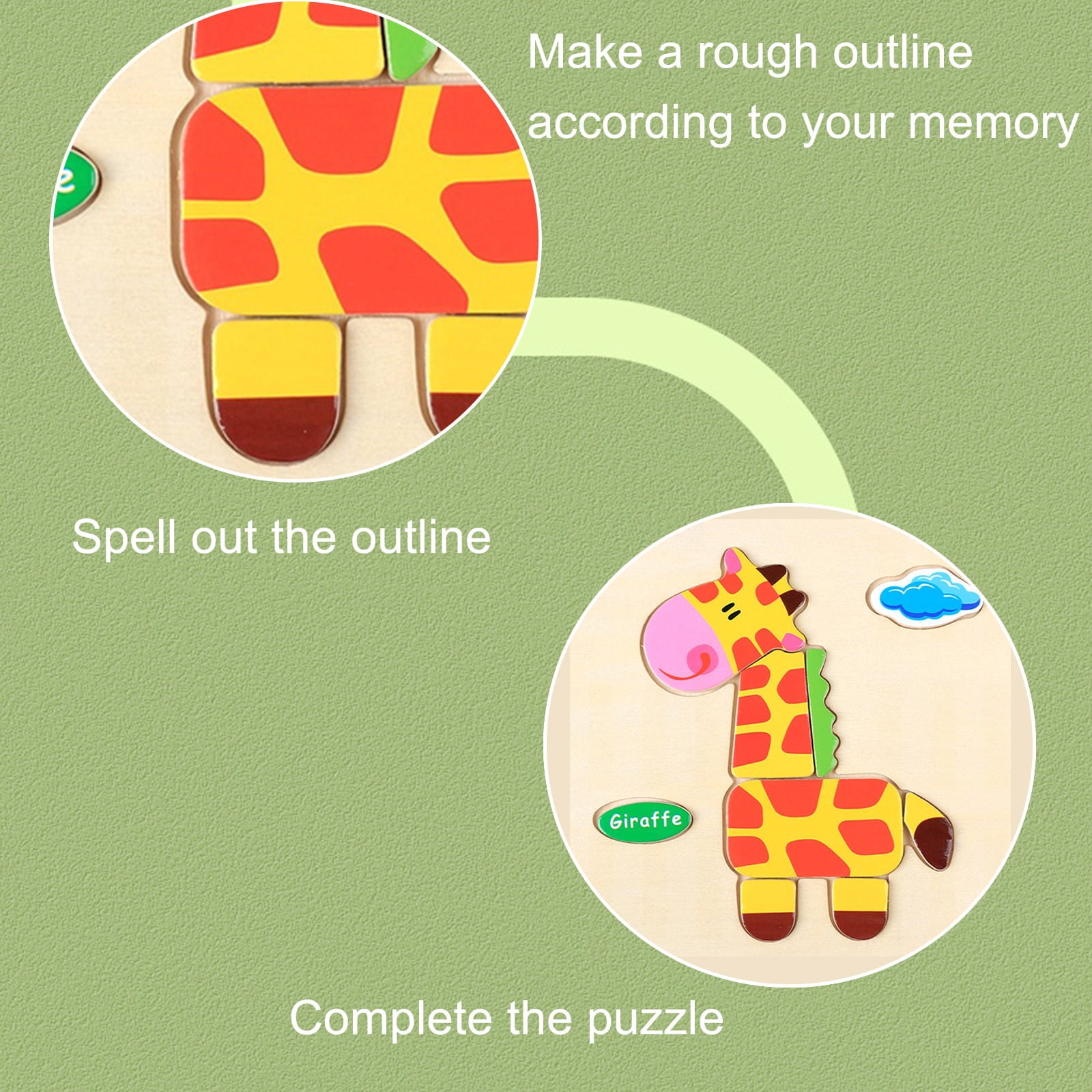 Toys Clearance is here! 2022 Feltree Wooden Puzzles For Toddlers Animal Shape Montessori Toy Animal Puzzles Gifts | Walmart Canada Toys Clearance is here! 2022 Feltree Wooden Puzzles For Toddlers Animal Shape Montessori Toy Animal Puzzles Gifts | Walmart Canada
