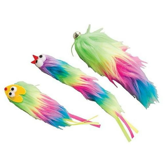 Ethical Pet Tie Dye Plush Cat Toy