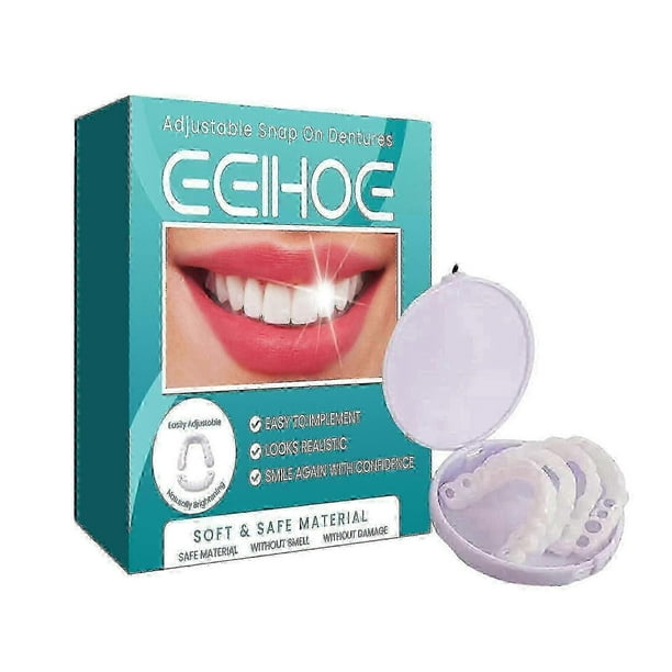 Adjustable Snap-on Dentures Temporary Teeth Repair Kit Correct Denture Alignment For Temporary Teeth Replacemen