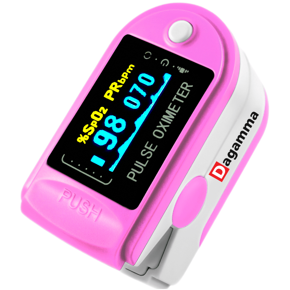 Finger Pulse Oximeter DP150 in Rose Pink - The Authentic ...