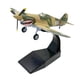 thumbnail image 3 of 1: 72 Modelo de avión con soporte P40 Metal Aviación Conmemorar Juguetes en miniatura con soporte de exhibición para de estar Café Decoración SM SunniMix Modelos de aviones, 3 of 8