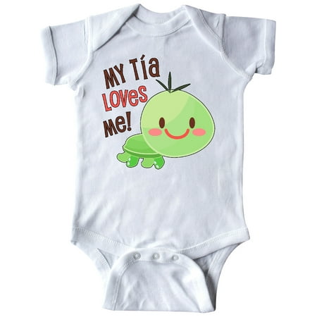

Inktastic My Tía Loves Me- cute turtle Gift Baby Boy or Baby Girl Bodysuit