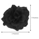 thumbnail image 4 of 50 rosas de seda para decorar sombreros, ropa y álbumes (negras), 4 of 7
