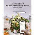thumbnail image 5 of Yesurprise Hydroponic Growing System Wi-Fi Control 2 Pods Indoor Garden 30W 120 LED Grow Light.Silent Pump System ＆ Timer for Home Gardening, 5 of 8