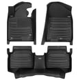 thumbnail image 1 of TuxMat - For Hyundai Sonata Hybrid 2020-2023 Models - Custom Car Mats - Maximum Coverage, All Weather, Laser Measured - This Full Set Includes 1st and 2nd Rows, 1 of 10