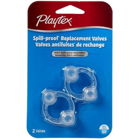 6 Pack - Playtex Spill-Proof Cup Replacement Valve. 2 per