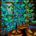 thumbnail image 6 of HAZIUA Under $5 Halloween Luminous Skullss Pumpkin Bat Wall Sticker Holiday Decoration Self Adhesive Fluorescent Sticker B, 6 of 7