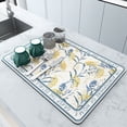 thumbnail image 1 of Super Antiskid Large Kitchen Absorbent Draining Mat Super Absorbent Draining Coffee Dish Drying Mat Quick Dry Bathroom Drain Pad, 1 of 5