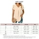 thumbnail image 2 of Blusa con Manga De Pétalo,Mujer Verano Elegante Gasa Mujer Cuello En V Top Básico Mujer Casual Camiseta Suelta Funcionalidad De Alta Precisión, 2 of 3