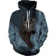 thumbnail image 5 of Sudadera con capucha con estampado 3D de gato lindo para hombres y mujeres, sudadera informal de manga larga con gráficos, chándal de gran tamaño, ropa de calle para hombres, 5 of 5