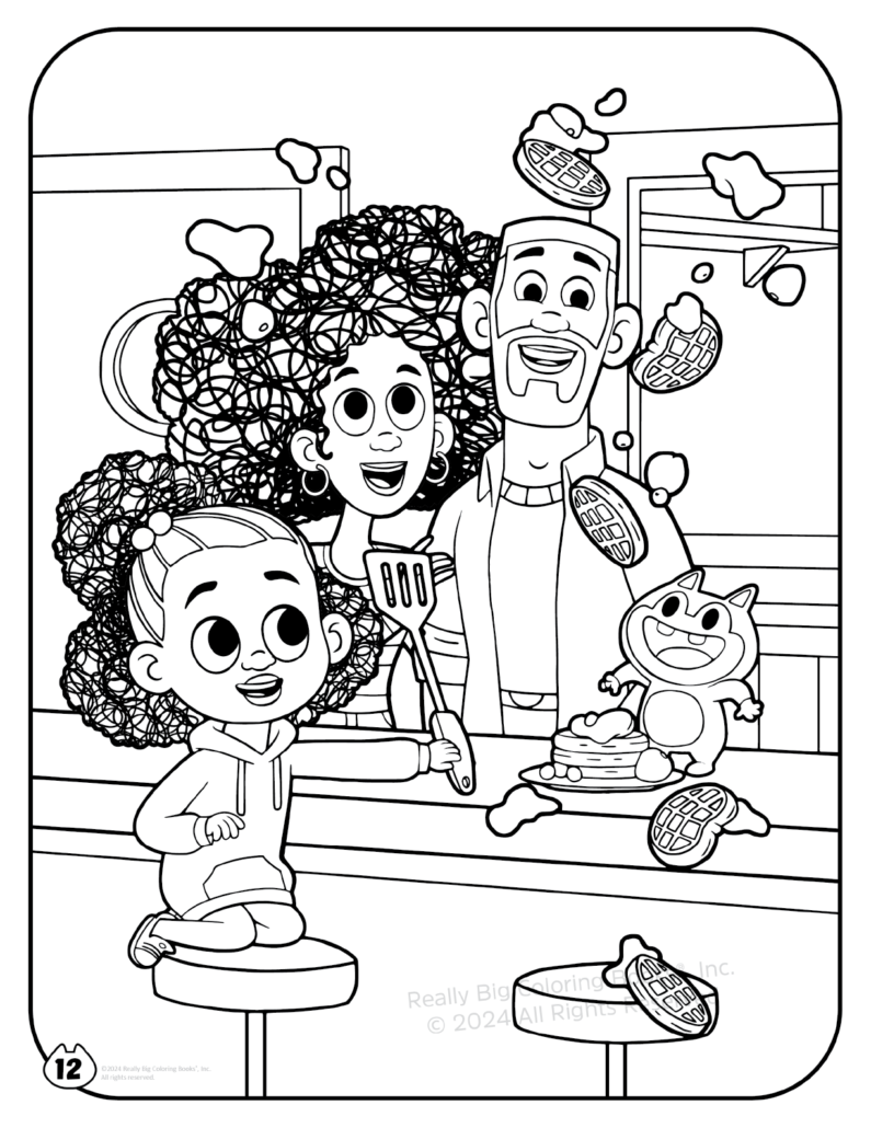 Lyla in the Loop Imprint Coloring Book (25 Copies) (8.5x11)
