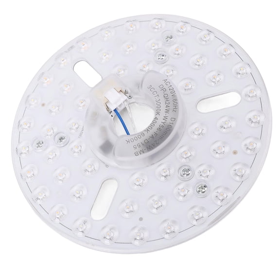 Kitchenware Ceiling Fan Light Kit 24W Dimmable Panel 3CCT 3000K 4000K 6000K, Memory Feature, Compatible with Most LED Dimmers, Versatile Magnetic Attachment Design, Ceiling Fan Light