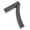Grey, variant on Elodie Plastic Self Adhesive Door Number Sign Sticky Numeric Number 6