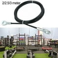 thumbnail image 3 of Xuanqin Fitness Gym Replacement Cable Heavy Duty Steel Wire Rope 5mm for Home Gym, 3 of 4