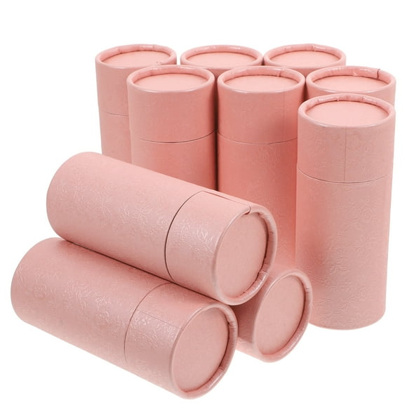 Paper Tube Packaging Minimalist Storage Holder Home 10Pcs 4.6X2.0X2.0In