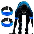 thumbnail image 2 of Brazaletes LED Recargables, paquete de 2 Brazaletes ligeros Cinta reflectante USB Cinta reflectante Brazalete LED Cinta iluminada Cinta reflectante para niños para trotar, correr, deportes... &nbsp; Ormromra LKX-0910, 2 of 4