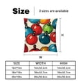 thumbnail image 5 of Bowling Elegant Velvet Decorative Pillows Covers with Unique Patterns for Bed, Home Decor - Set of 2 Pillow Inserts - Available in 16x16, 18x18, 20x20 Inches for Various Occasions, 5 of 6