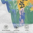 thumbnail image 5 of Yayeee 2 Pack Hand Towels for Bathroom 100% Cotton 16" x 28" Soft Absorbent Kitchen Towel, Colorful Landscape, 5 of 7