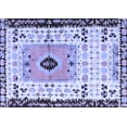 thumbnail image 1 of Ahgly Company Indoor Rectangle Abstract Blue Modern Area Rugs, 7' x 10', 1 of 4