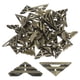 thumbnail image 1 of 60 Paquetes de Protectores de Esquinas de Metal de 17 mm, Protector de Esquinas para Diarios, Álbumes, Notas, Bronce, 1 of 6