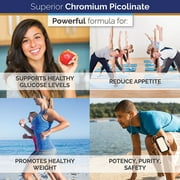 Superior Labs Chromium Picolinate - 100% Natural, 500mcg, 120 Vegetable Capsules