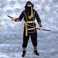 thumbnail image 4 of Men's Golden Dragon Ninja Costume, 4 of 4