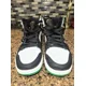 thumbnail image 3 of N I-K-E A i r-Jor-dan 1 Mid SE Oakland Sneaker Mens Size 8 Used 852542-101 Green Gold, 3 of 6