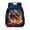 Fire Lightning Rugby, variant on Uorisanigo Highland Cow Floral School Backpack for Boys Large Capacity, Lightweight Preschool Elementary Bookbag, Casual Rucksack for Travel Camping Vacation