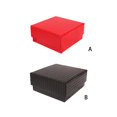 thumbnail image 4 of Caja de joyería Qarigey organizador de gargantilla de PU color Rojo AP017462-01, 4 of 6