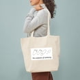 thumbnail image 3 of CafePress - The Evolution Of Authority Tote Bag - Unisex Canvas Tote Bag, Beige, 1-Piece, 3 of 7