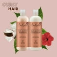 thumbnail image 3 of Shea Moisture Shampoo & Conditioner Set – Curl & Shine, Coconut & Hibiscus Hair Care Formulas for Moisturizing & Defining Thick, Curly Hair (2 Piece Set), 3 of 4