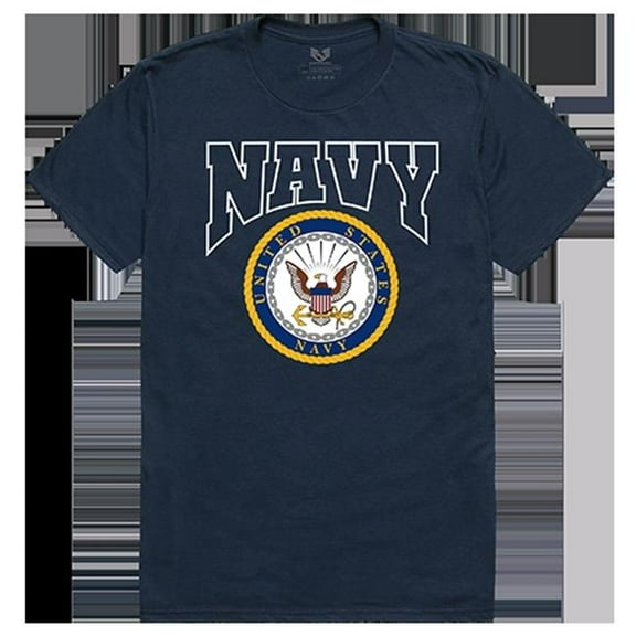 Navy Relaxed Graphic Tee - Navy - Large
