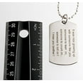 thumbnail image 3 of R.h. Jewelry Stainless Steel Sentiment Pendant Dog Tag for Your Brother, 3 of 3