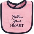 thumbnail image 5 of Hudson Baby Infant Girl Cotton Bibs 7pk, Love, One Size, 5 of 8