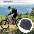 thumbnail image 2 of Gorra de ciclismo única Bargains, cálida y transpirable, forro de casco duro, tela de waffle de forro polar, verde 8.27"x10.63" 1Pc, 2 of 7
