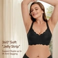 thumbnail image 4 of HBlife Seamless Bra Women Soft Jelly No Underwire Push Up Wireless Bralettes,3 Pack, 4 of 7