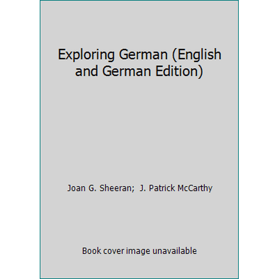 Pre-Owned Exploring German (English and German Edition) (Paperback) 082190311X 9780821903117